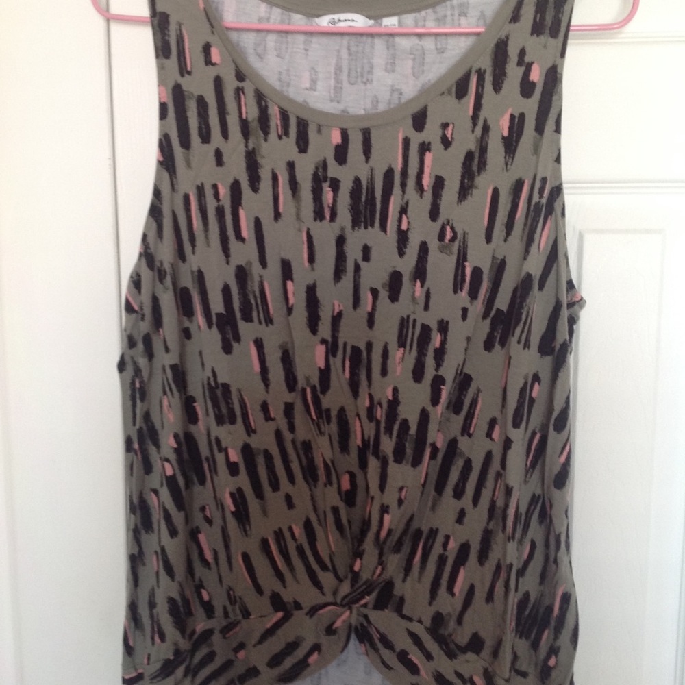 Reitmans khaki tank top, size XL